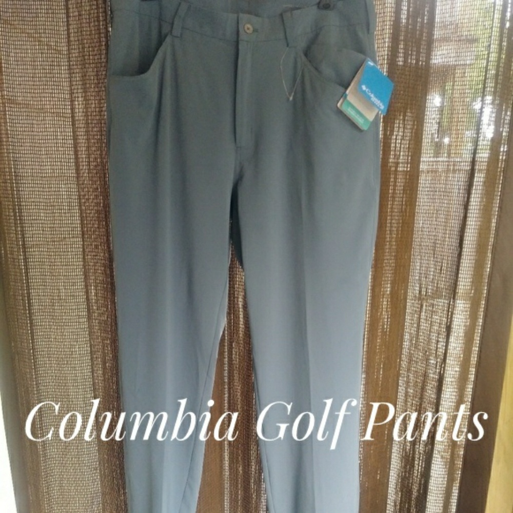 NWT.  Columbia Golf Pants size 34
